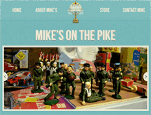 Tablet Screenshot of mikesonthepike.com